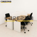 WORKSTATION 4 PCS OFFICE DESK A06