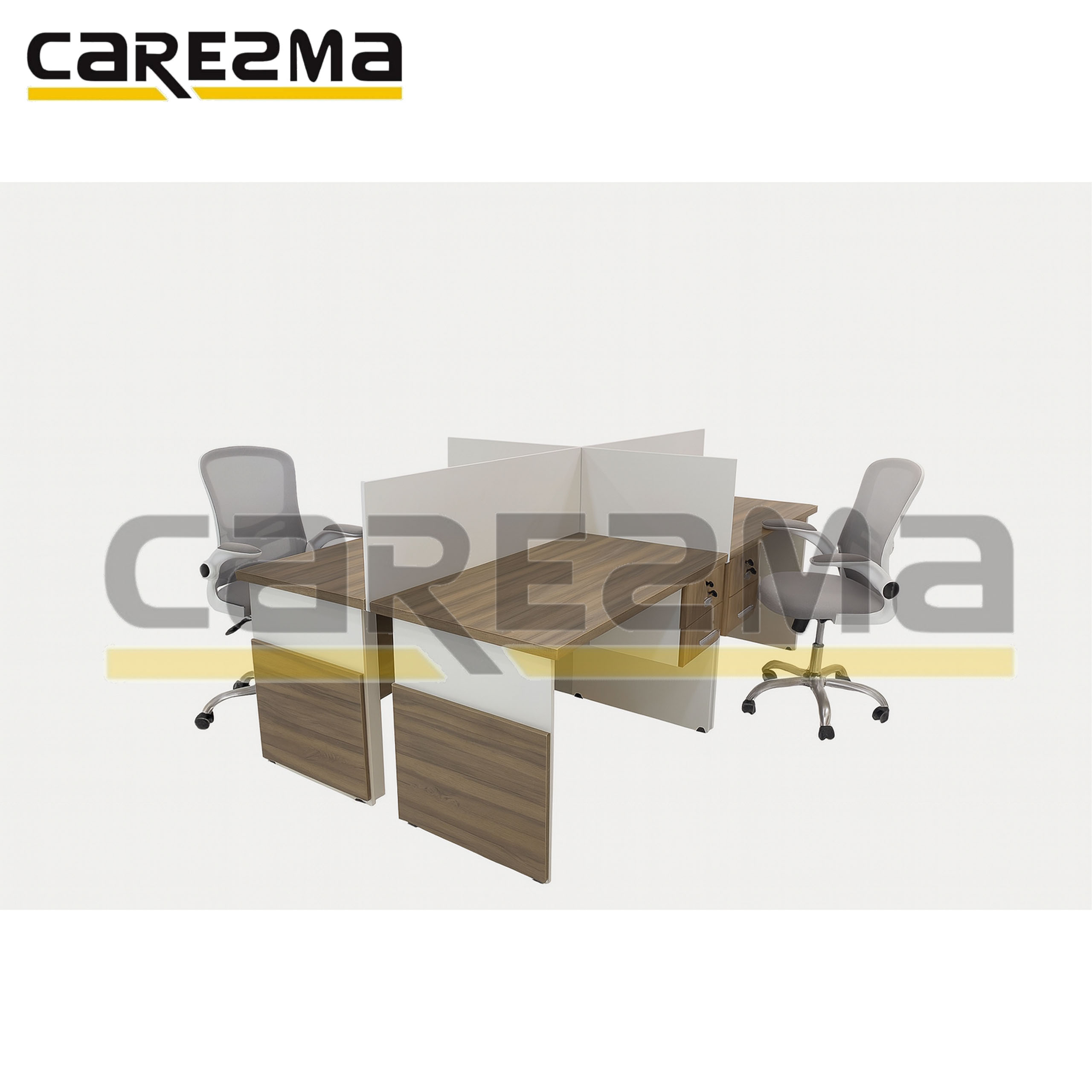 WORKSTATION 4 PCS OFFICE DESK A05 👇 WORKSTATION 4 PCS OFFICE DESK A05 - Image 7