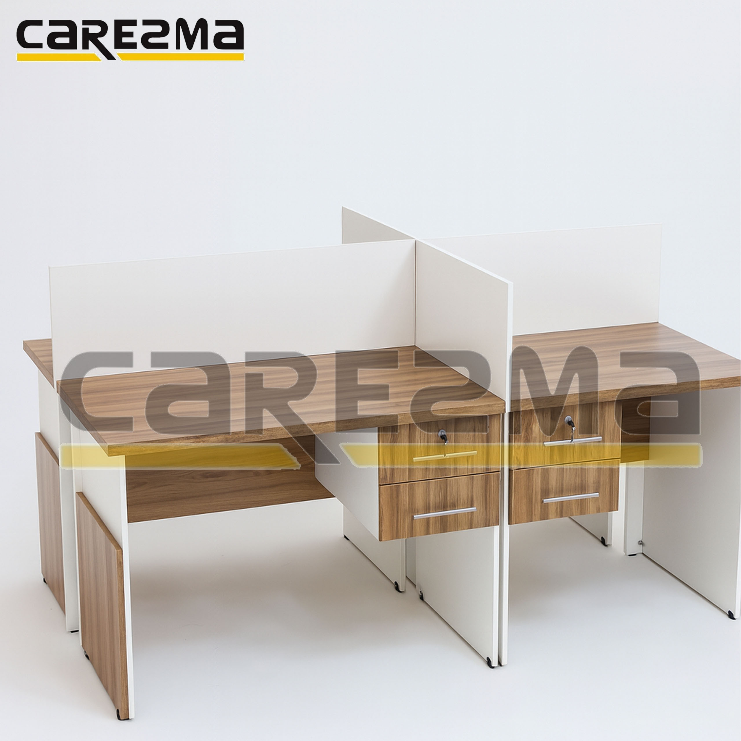 WORKSTATION 4 PCS OFFICE DESK A05 👇 WORKSTATION 4 PCS OFFICE DESK A05 - Image 3