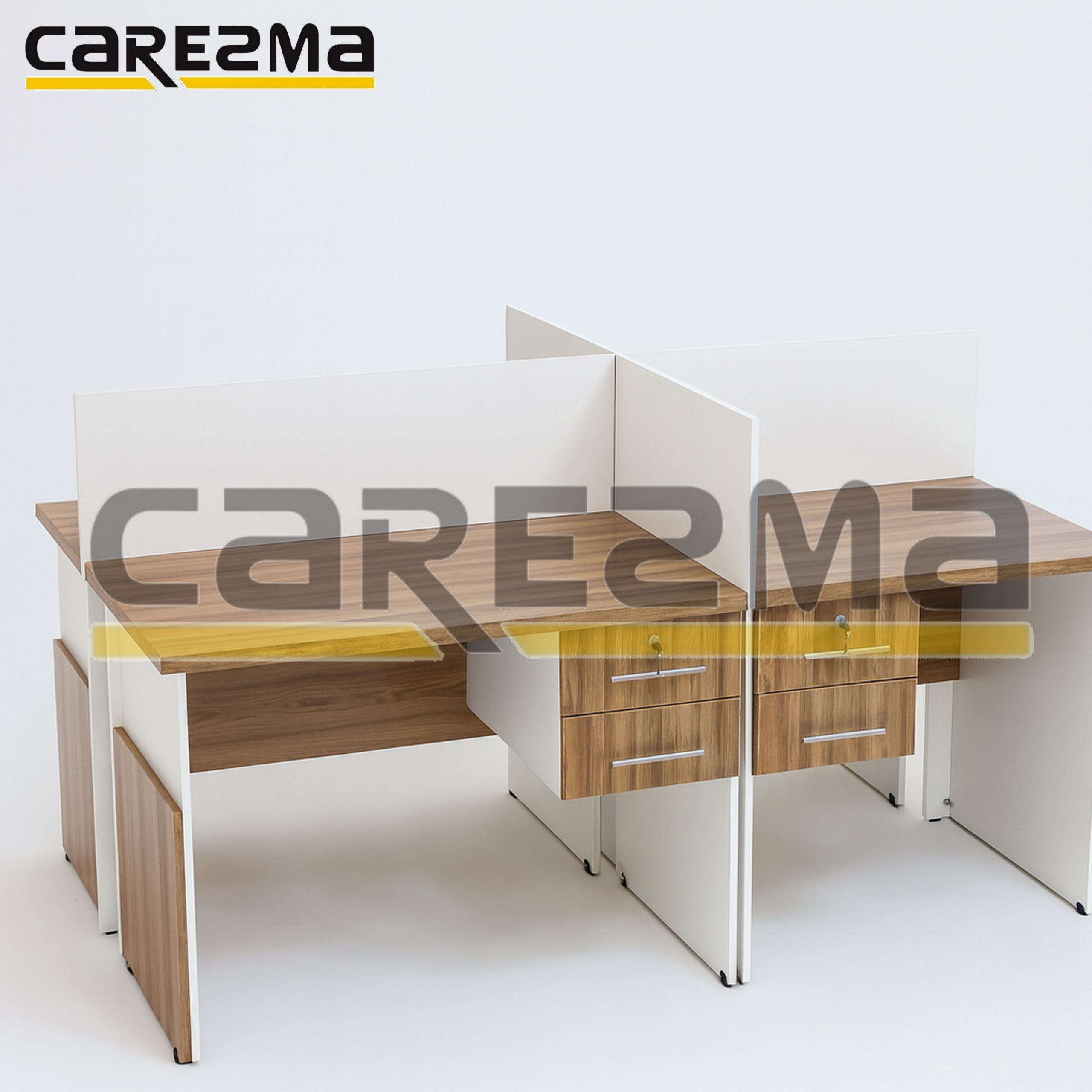 WORKSTATION 4 PCS OFFICE DESK A05 👇 WORKSTATION 4 PCS OFFICE DESK A05 - Image 5
