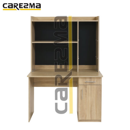 OFFICE DESK WITH LIBRARY AMA L01