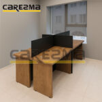 WORKSTATION 4 PCS OFFICE DESK A04 - Image 2