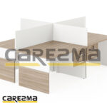 WORKSTATION 4 PCS OFFICE DESK A05