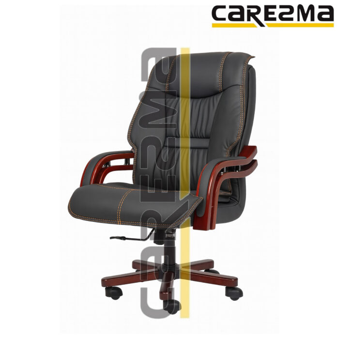 MANAGER WOODEN FY38 LEATHER CHAIR MY - Image 1