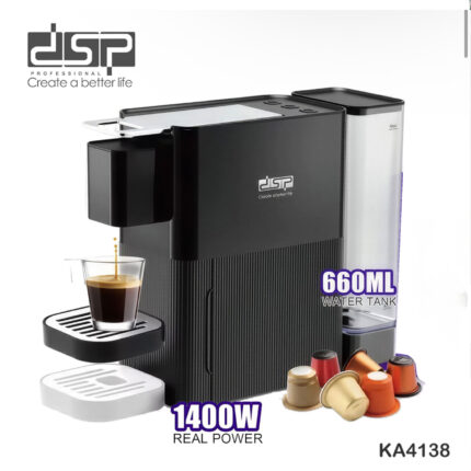 DSP Capsule Coffee Maker – Café Experience at Home