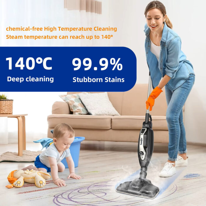 Sonifer 10-in-1 Multifunctional Steam Mop - Image 5