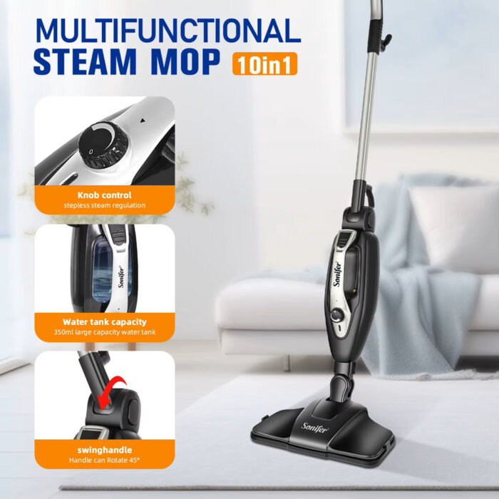 Sonifer 10-in-1 Multifunctional Steam Mop - Image 7
