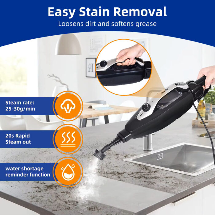 Sonifer 10-in-1 Multifunctional Steam Mop - Image 9